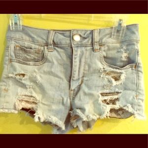 American Eagle jean shorts